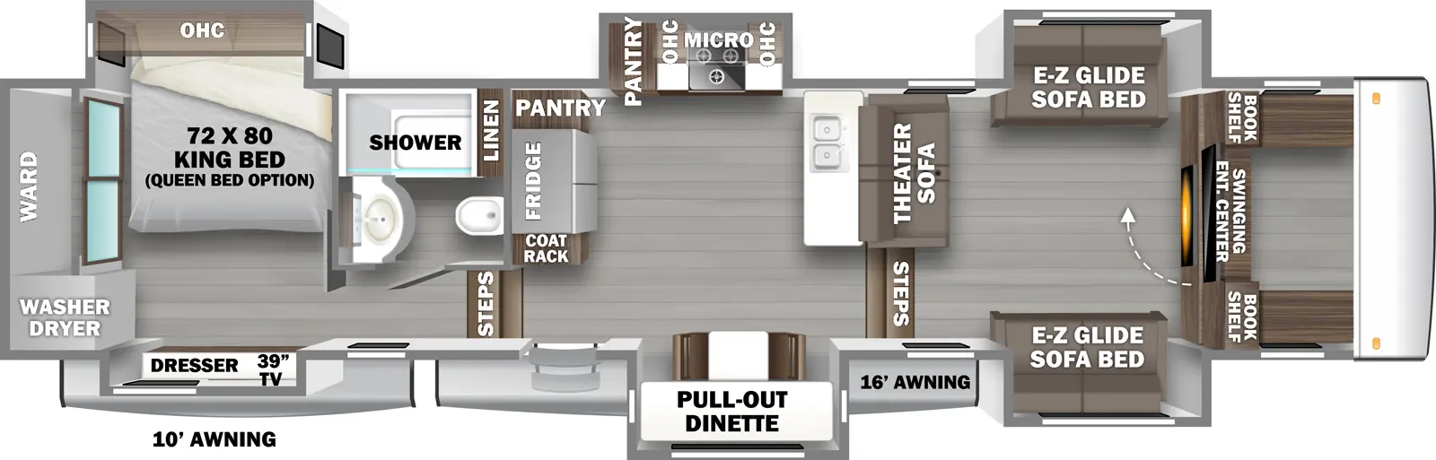 Riverstone  425FO Floorplan